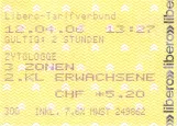 Voksenbillet til Regionalverkehr Bern-Solothurn (RBS) (2006)