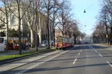 Wien Oldtimer Tramway med motorvogn 4033 på Burgring (2014)
