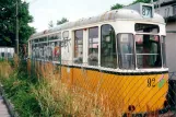 Woltersdorf bivogn 92 ved remisen Woltersdorfer Straßenbahn (2001)