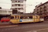 Wuppertal ledvogn 4001 i krydset Berliner Straße/Schwarzbach (1981)