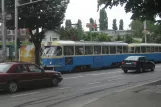 Zagreb sporvognslinje 4 med motorvogn 402 tæt på Park Maksimir (2008)