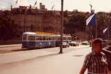 Zürich sporvognslinje 3 på Bahnhofbrücke (1981)