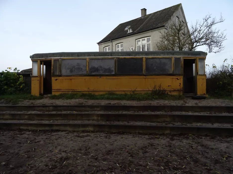 Aarhus motorvogn 9 i Tirsdalens Børnehave, set fra siden (2020)