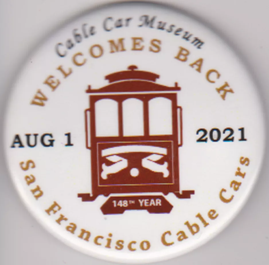 Badge: Cable Car Museum
 (2021)