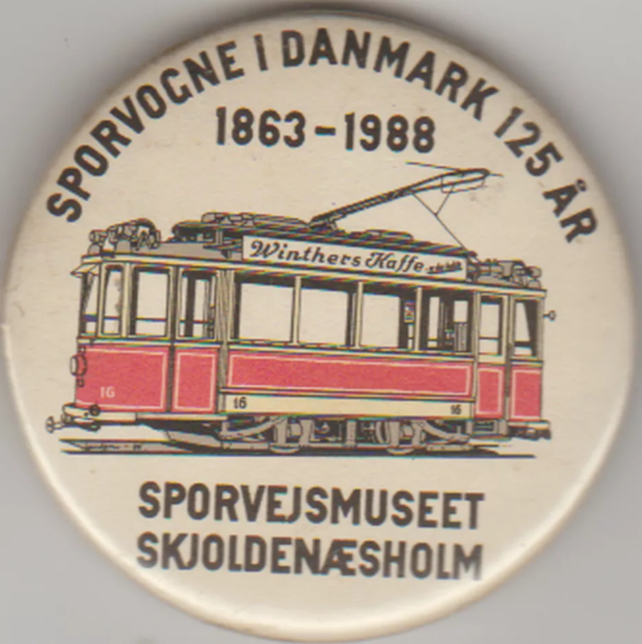 Badge: Odense motorvogn 16 (1988)