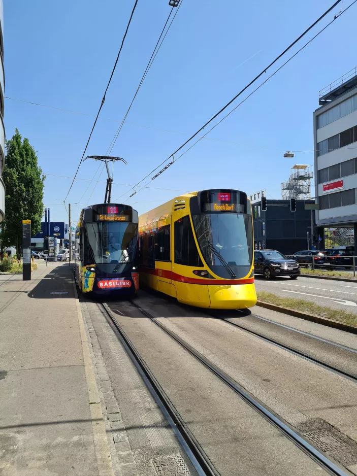 Basel sporvognslinje 11  Dreispitz (2022)