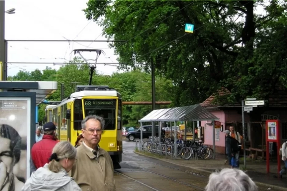 Berlin sporvognslinje 68 ved S Grünau (2006)