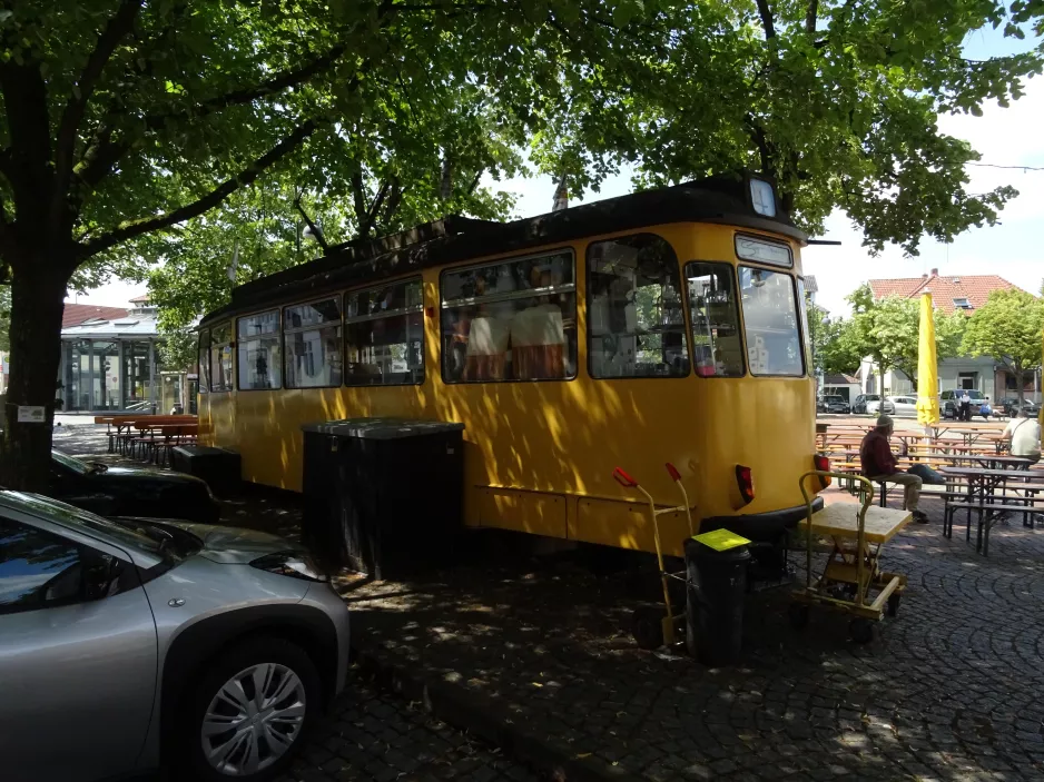 Bielefeld motorvogn, bagsiden Siegfriedplatz (2022)