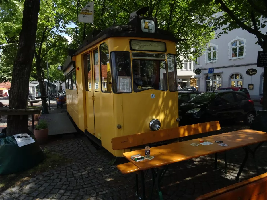 Bielefeld motorvogn på Siegfriedplatz, Der Koch Bistro & Restaurant Supertram (2022)