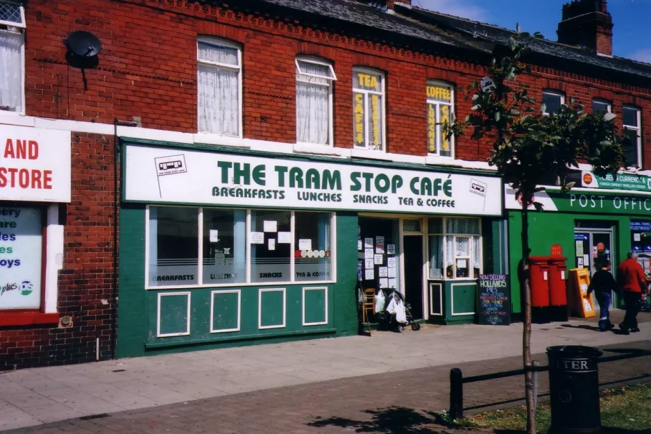 Blackpool foran The Tram Stop Café (2006)