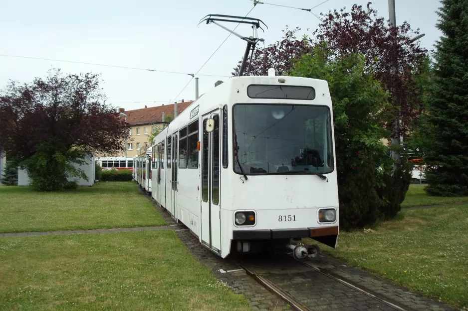 Braunschweig ledvogn 8151 ved Helmstedter Str. (2008)