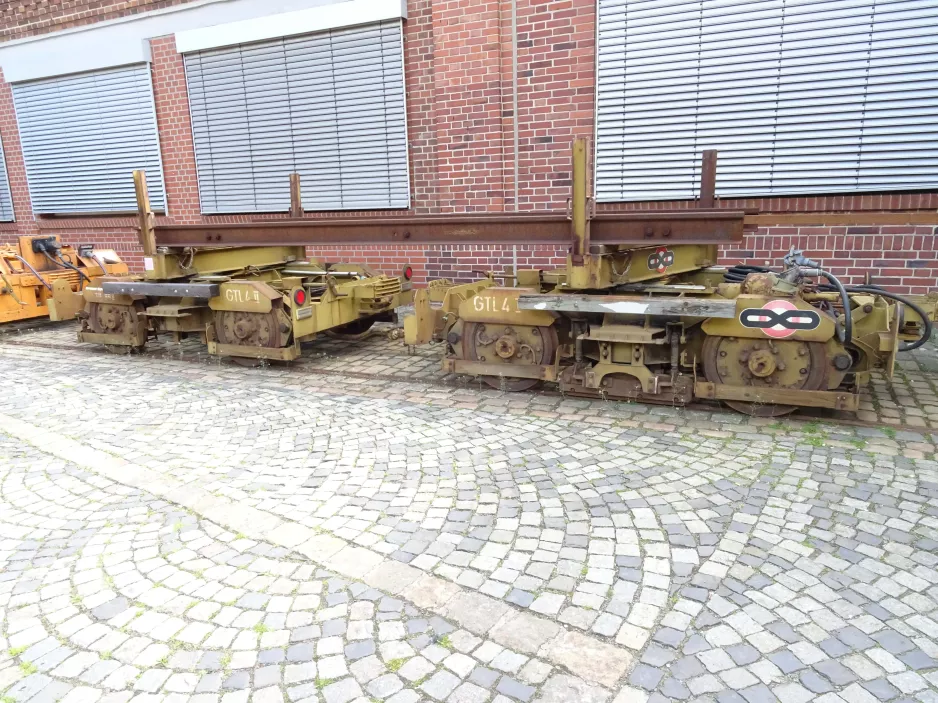 Bremen arbejdsvogn GTL4 foran museet Das Depot (2019)