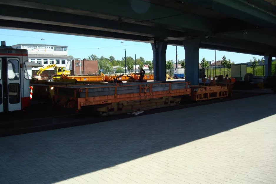 Bremen godsvogn L17 ved remisen BSAG - Zentrum (2011)