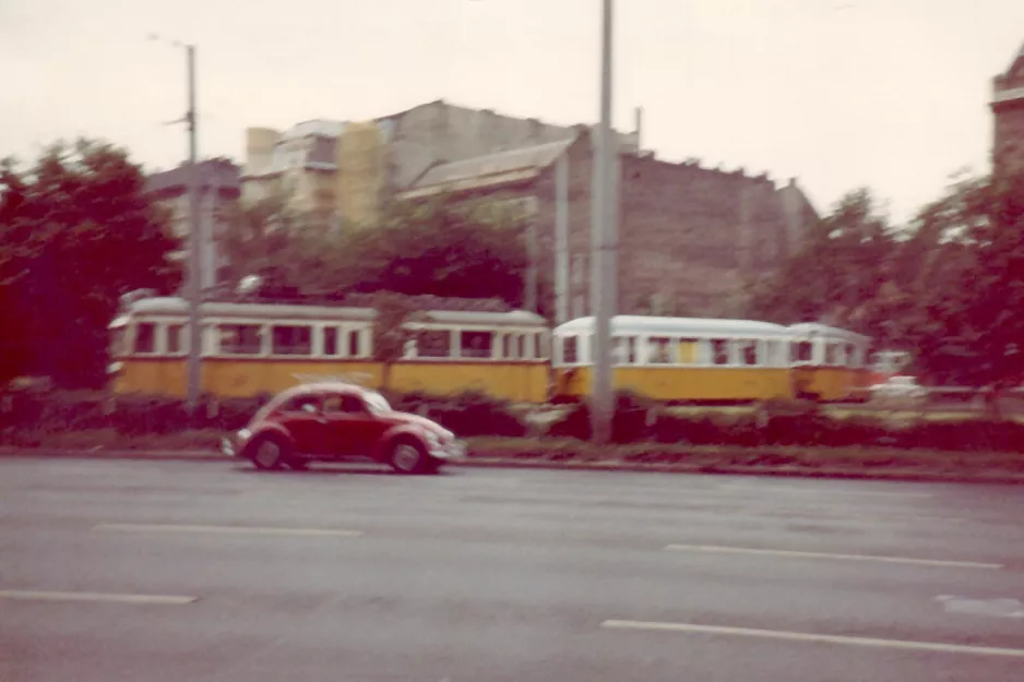 Budapest sporvognslinje 44  ved Keleti pu (1983)