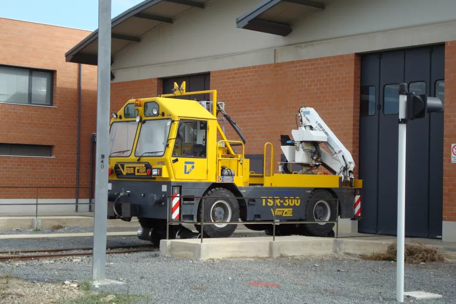 Cagliari arbejdsvogn TRS-300 ved San Gottardo (2010)