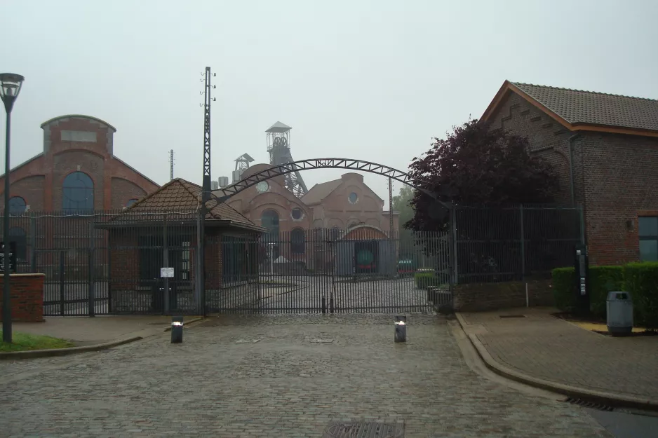 Charleroi indgangen til Le Bois du Cazier (2014)