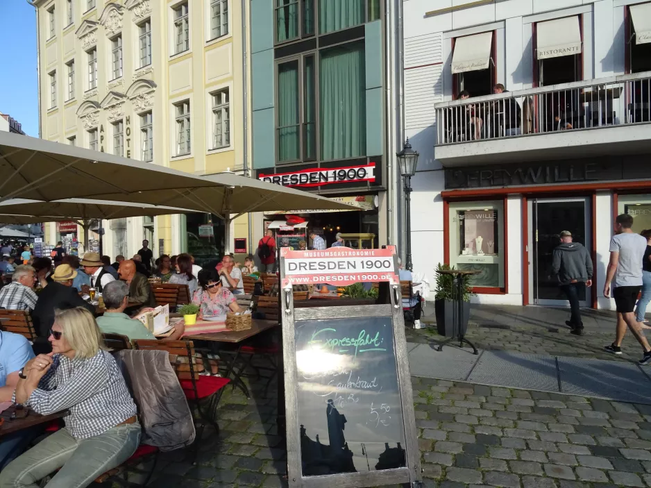 Dresden foran Museumsgastronomie Dresden 1900 (2019)