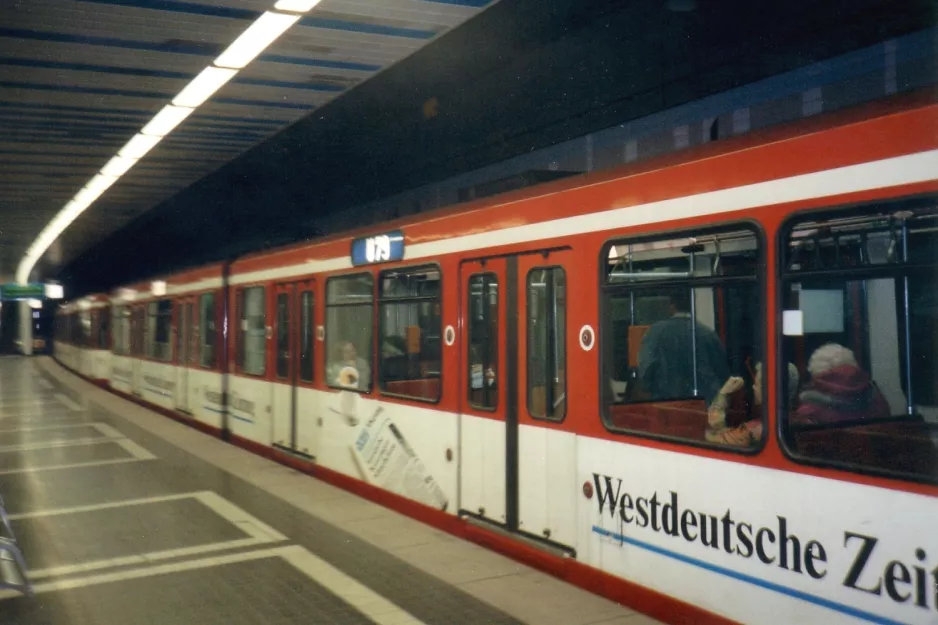 Duisburg regionallinje U79 ved Steinsche Gasse (1996)