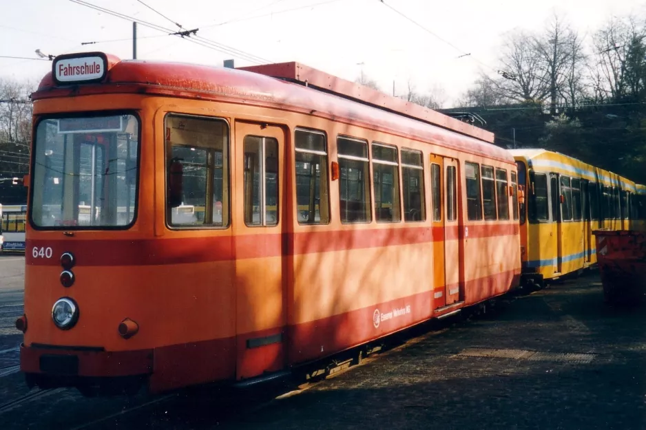 Essen skolevogn 640 ved Betriebshof Stadtmitte (2004)