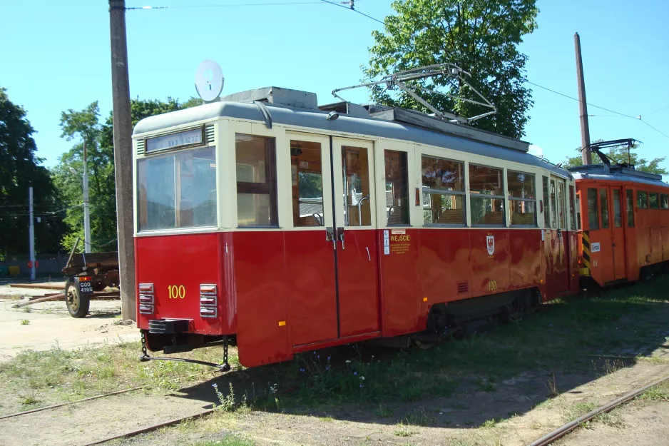 Gorzów Wielkopolski museumsvogn 100 ved Wieprzyce (2015)