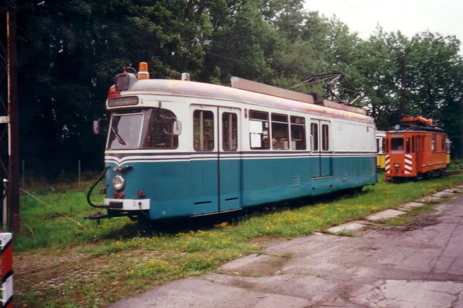 Hannover arbejdsvogn 904 på forpladsen Hannoversches Straßenbahn-Museum (2000)