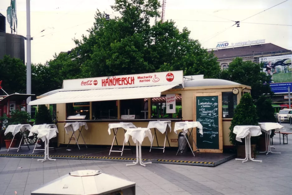 Hannover bivogn 1007 på Ernst-August-Platz (Hauptbahnhof) (2003)