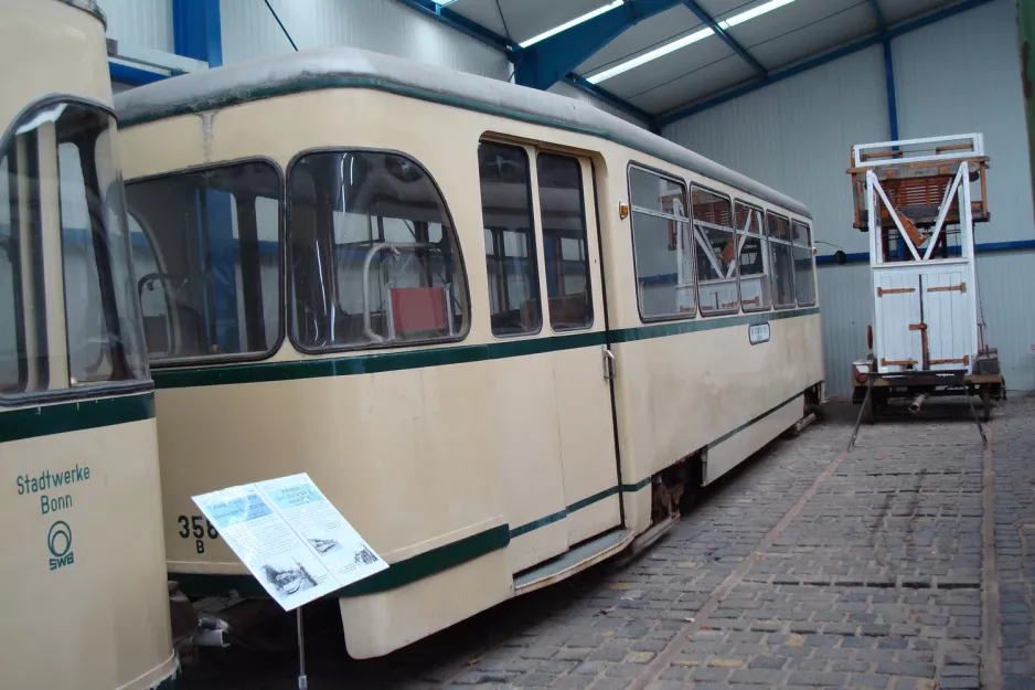 Hannover bivogn 358 i Straßenbahn-Museum (2012)