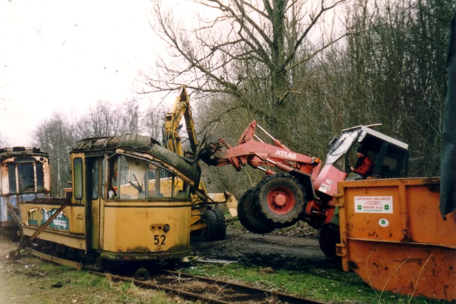 Hannover bivogn 52, bagsiden Hannoversches Straßenbahn-Museum (2004)