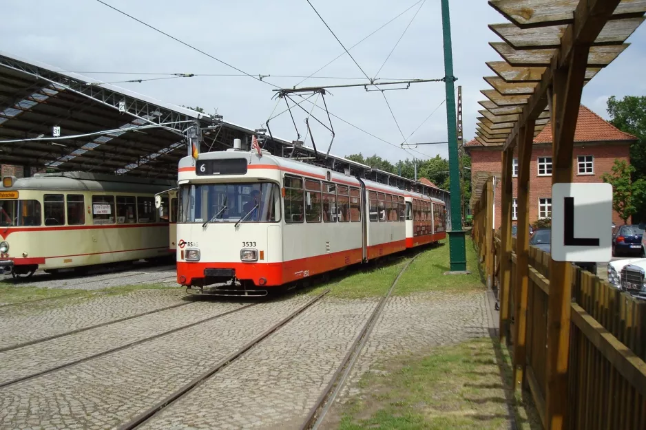 Hannover ledvogn 3533 ved Straßenbahn-Museum (2010)