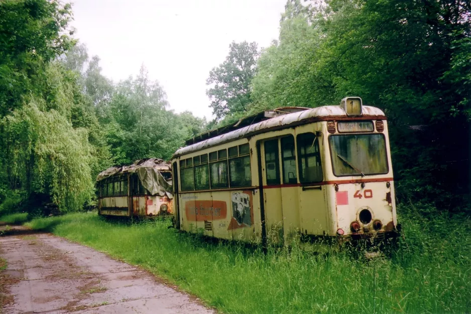 Hannover motorvogn 33 udenfor Straßenbahn-Museum (2006)