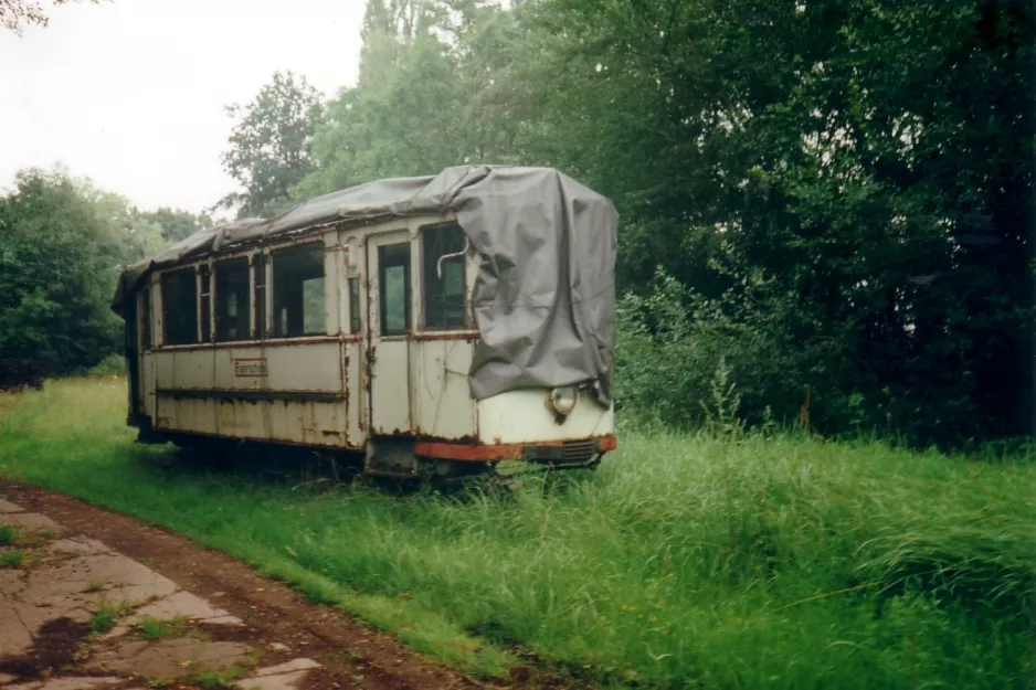 Hannover skolevogn udenfor Straßenbahn-Museum (1998)