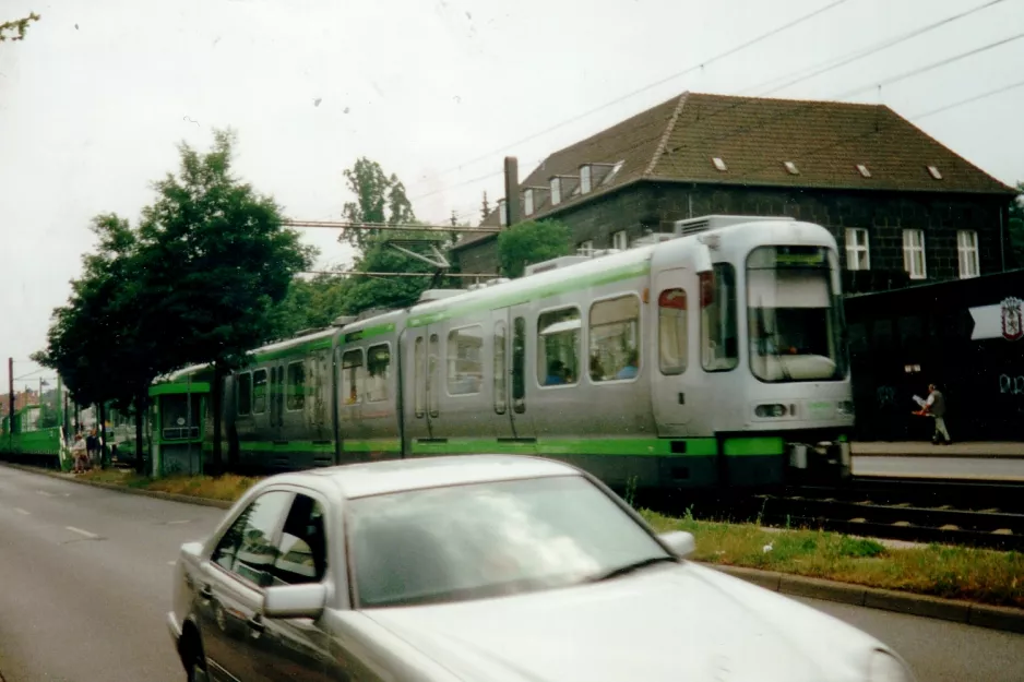 Hannover sporvognslinje 1 på Hildesheimer Straße (1998)