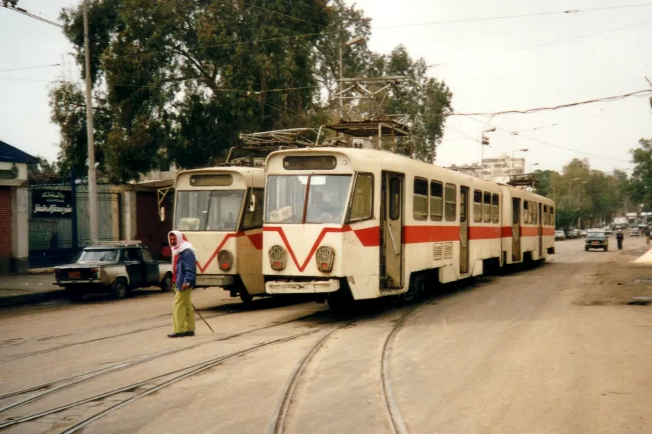 Heliopolis, Cairo sporvognslinje 35 ved El Amir Abdel Qader el Gilrie (2002)