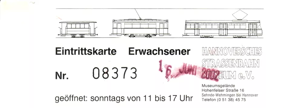 Indgangsbillet: Hannover  (2002)