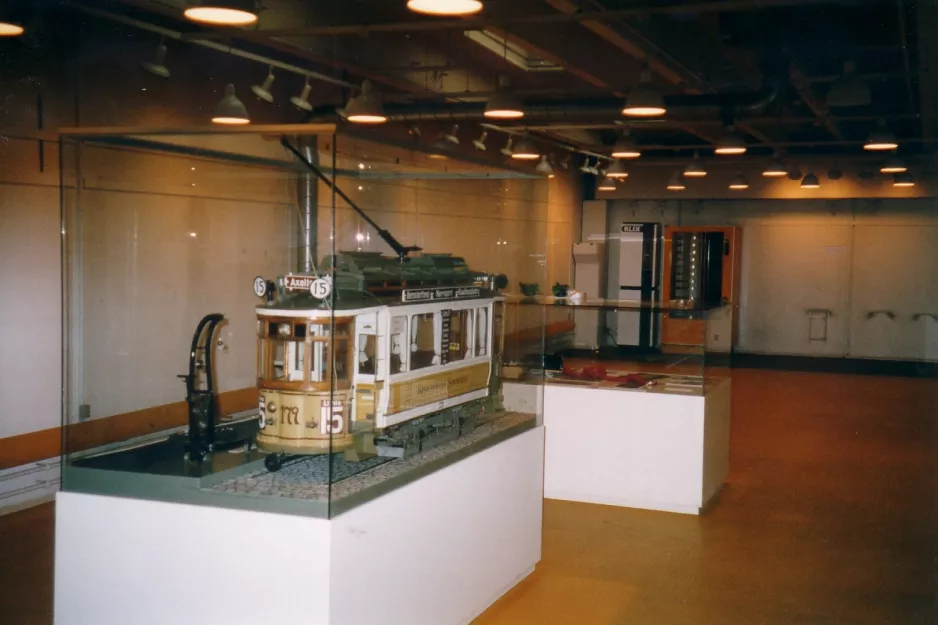 København på Hovedstadsområdets Trafikselskabsmuseum, sporvognsmodel (2003)