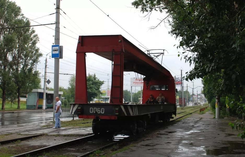 Kramatorsk arbejdsvogn 0060 nær Pravdy St (2012)