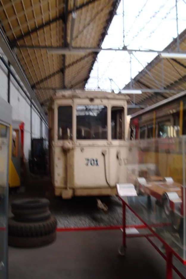 Liège bivogn 701 i Musée des transports en commun du Pays de Liège (2010)