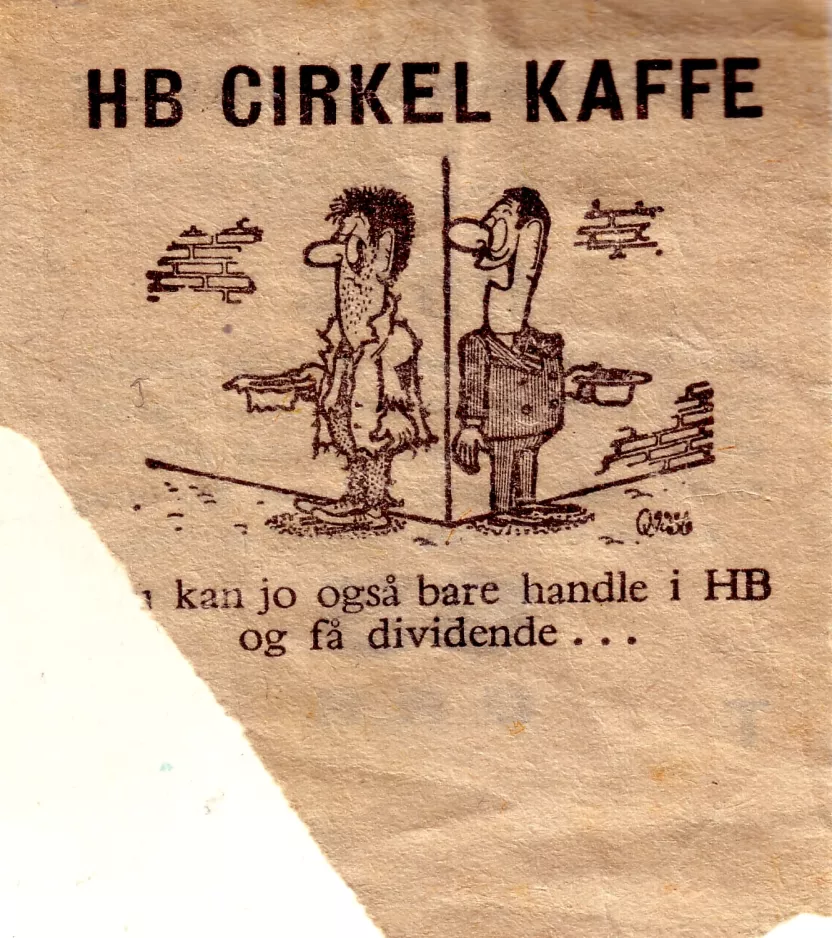 Ligeudbillet: HB Cirkel Kaffe
 (1964)