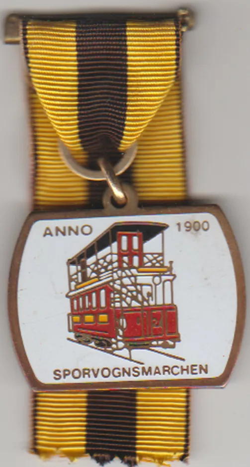 Medalje: Anno 1900 Sporvognsmarchen (1993)