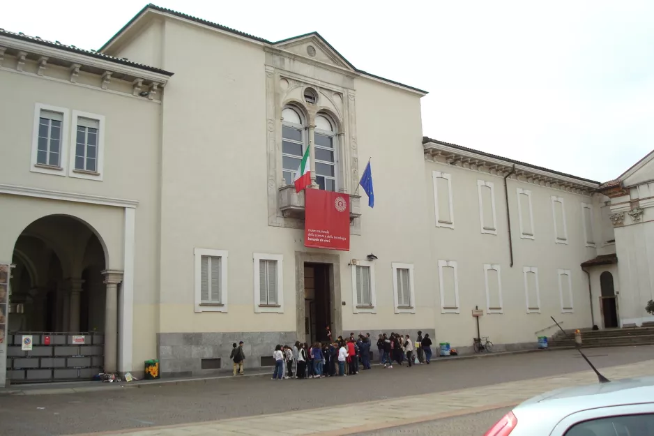 Milano indgangen til Museo Nazionale della Scienza e della Tecnologia Leonardo da Vinci (2009)