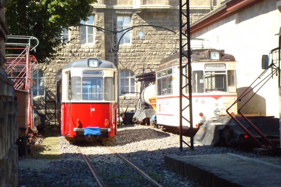 Naumburg (Saale) bivogn 19 ved Naumburger Straßenbahn (2014)