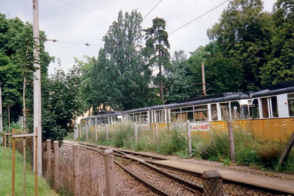 Nordhausen på opstillingssporet ved Parkallee (1993)
