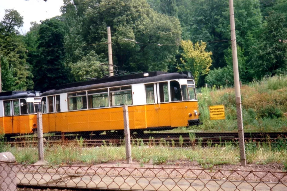 Nordhausen på opstillingssporet ved Parkallee, Motorvogn (1993)
