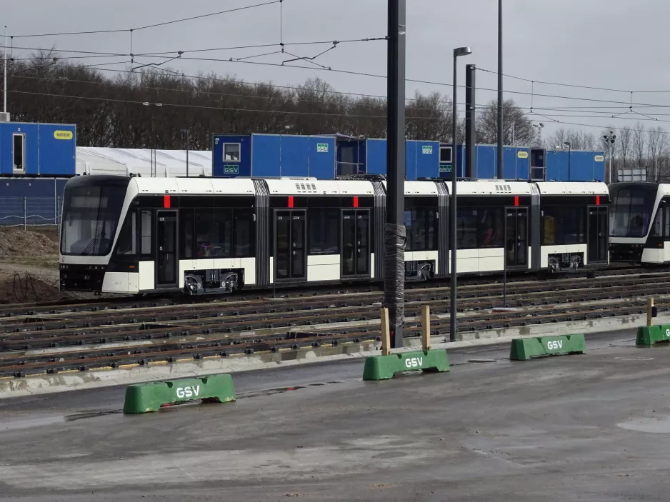 Odense lavgulvsledvogn 03 "Forbindelsen" ved Kontrol centret (2020)