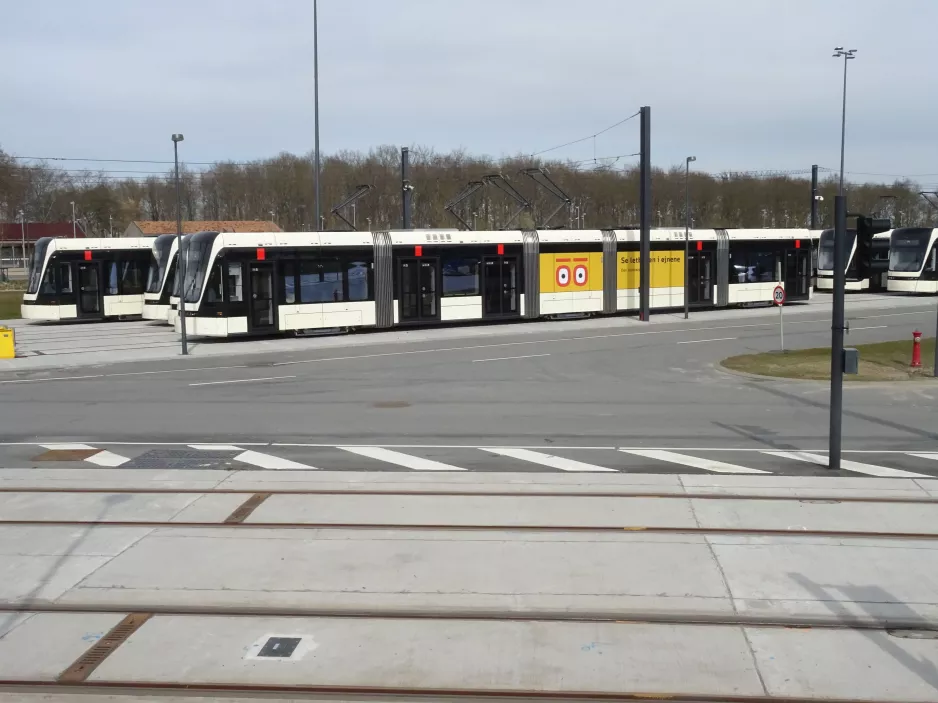 Odense lavgulvsledvogn 04 "Strømmen" ved Kontrol centret (2022)