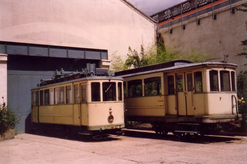 Paris motorvogn 78 foran Av. Sainte-Marie (1988)