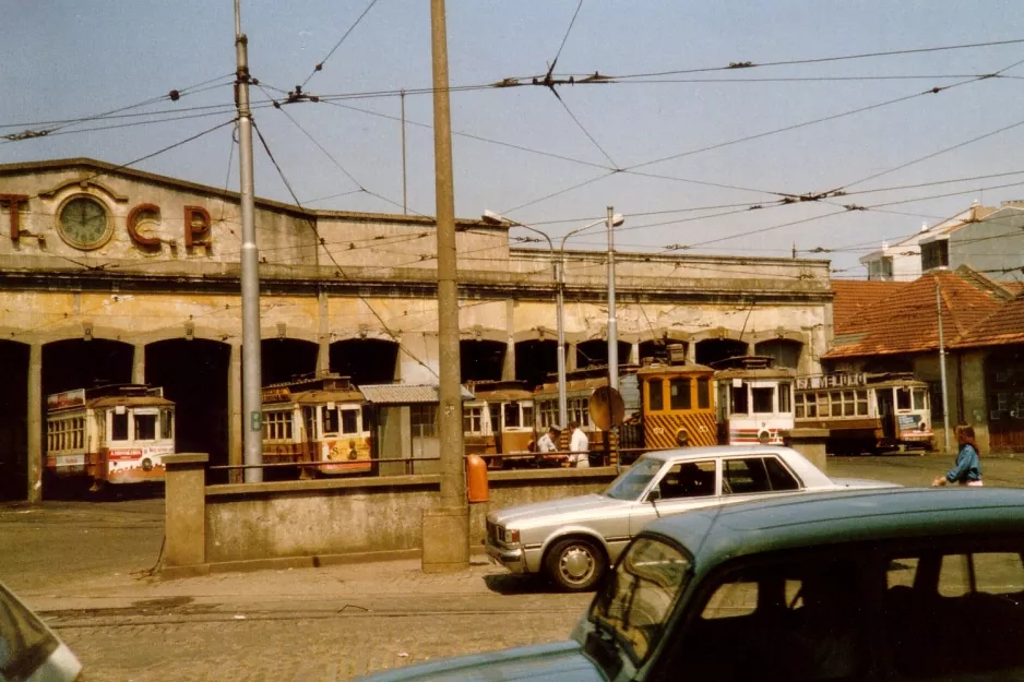 Porto arbejdsvogn 53 ved Boavista (1988)