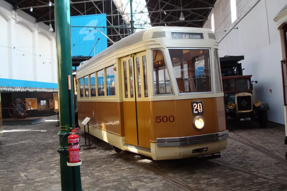 Porto motorvogn 500 i Museu do Carro Eléctrico (2008)