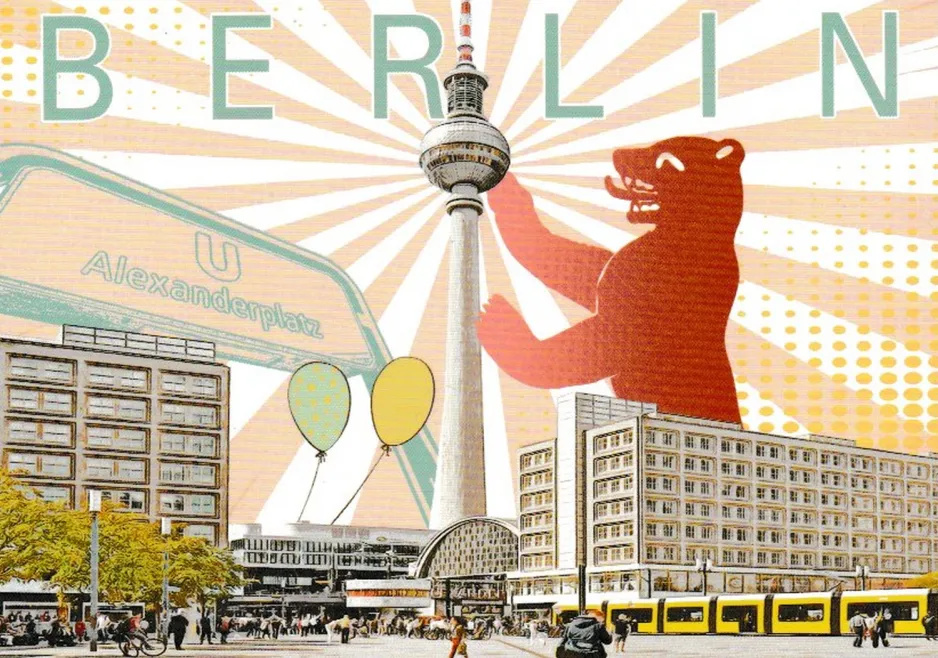 Postkort: Berlin på Alexanderplatz (2010)