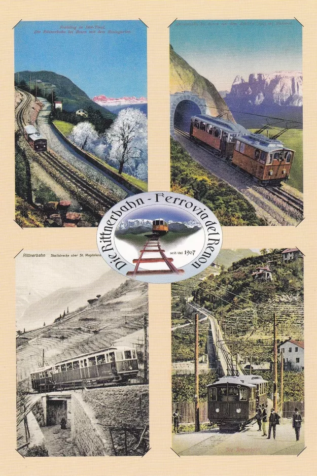 Postkort: Bolzano regionallinje 160  (1930)